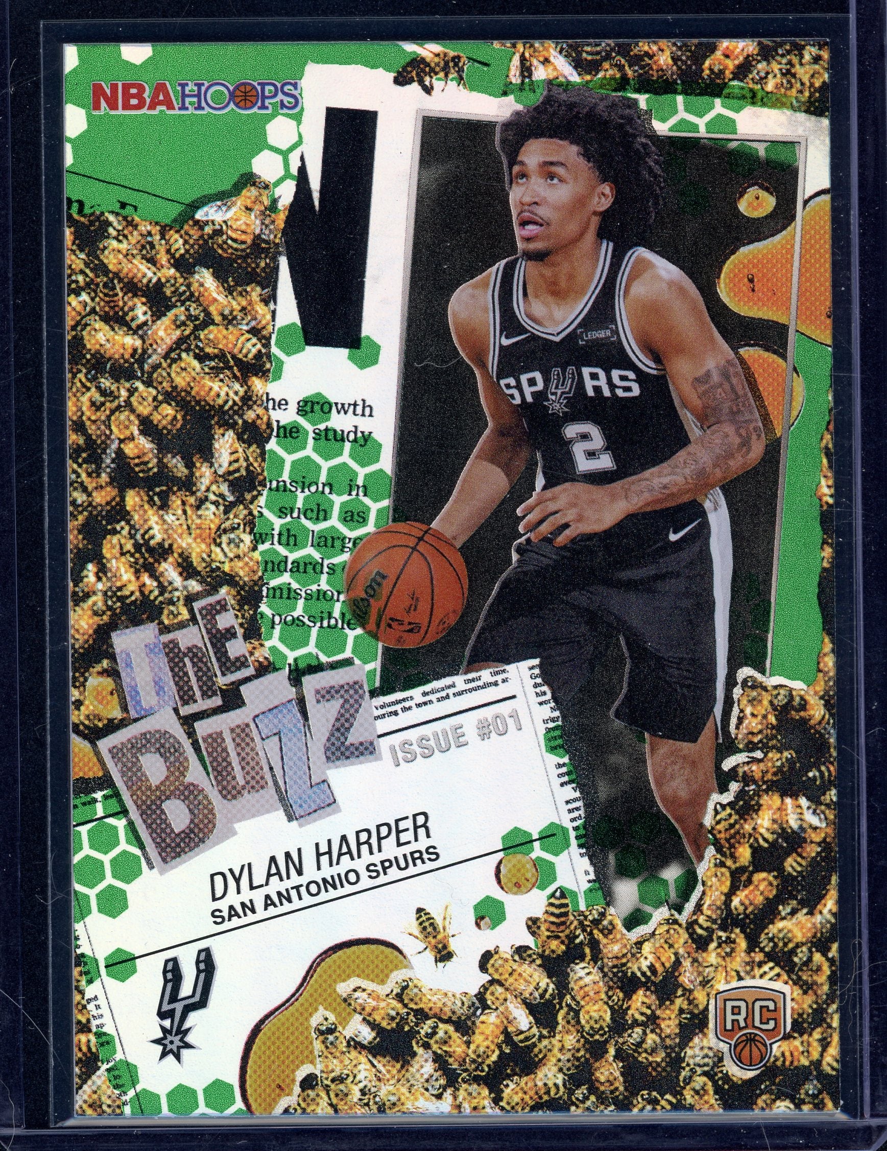 Dylan Harper The Buzz #TB-2 Topps NBA Hoopss