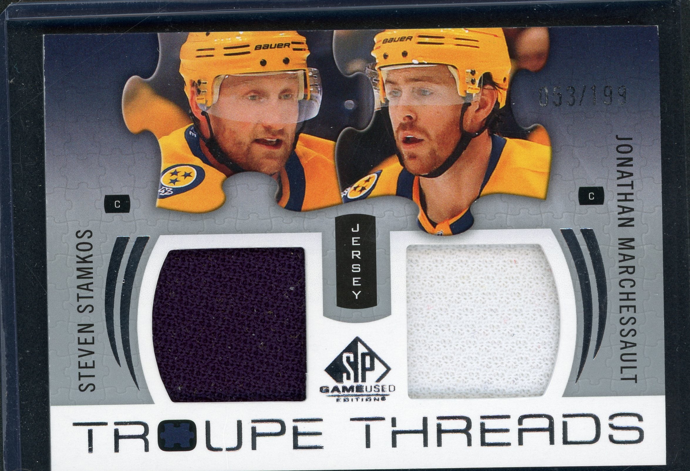 Steven Stamkos / Jonathan Marchessault # TT-SM Troupe Threads